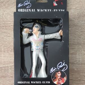 2001 Original Wackel-Elvis Elvis Presley Figurine New In Box